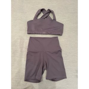 SET ACTIVE - Biker shorts set